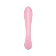 Двосторонній вібратор-кролик – Satisfyer Triple Oh Pink – 3 мотори + руків’я-масажер