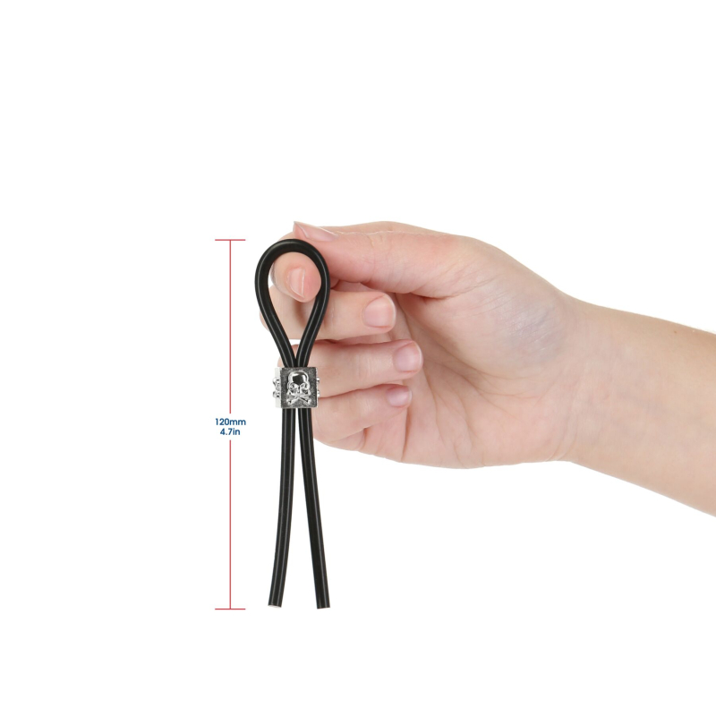 Эрекционное кольцо-удавка LUX Active Tether Adjustable Silicone Cock Tie, регулируемое