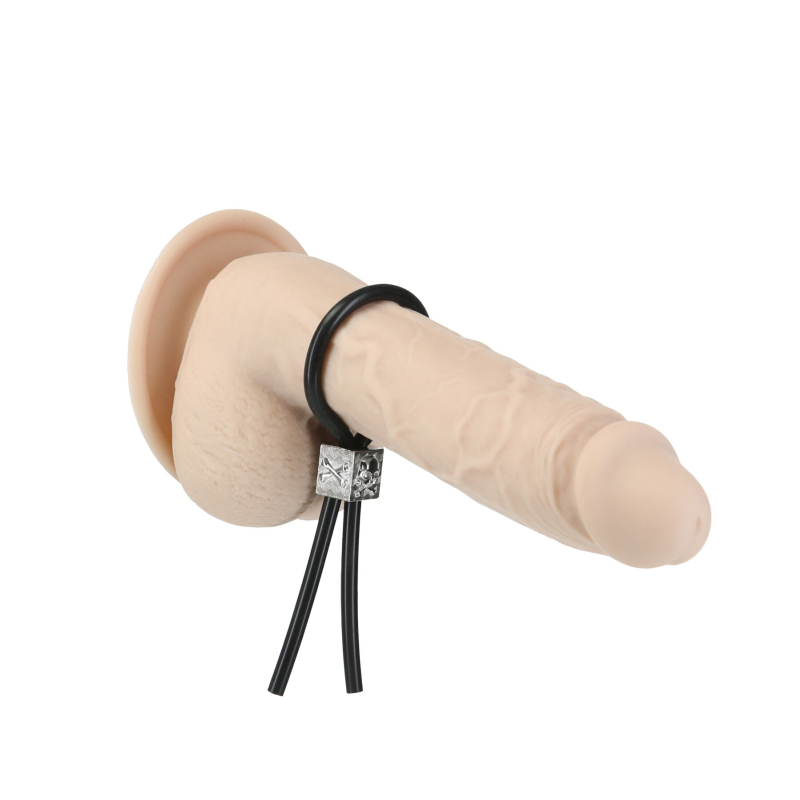 Эрекционное кольцо-удавка LUX Active Tether Adjustable Silicone Cock Tie, регулируемое