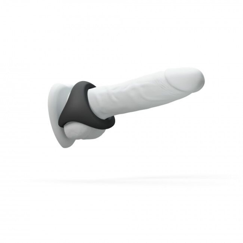 Ерекційне кільце подвійне Love To Love FLUX RING - BLACK ONYX