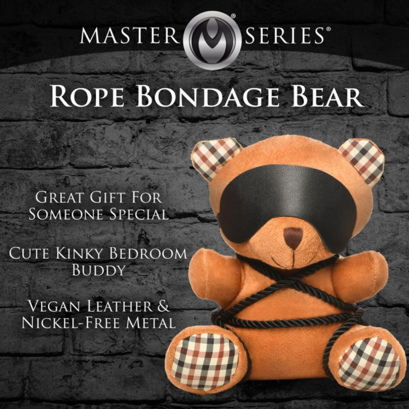 Плюшевый медведь ROPE Teddy Bear Plush, 22x16x12см