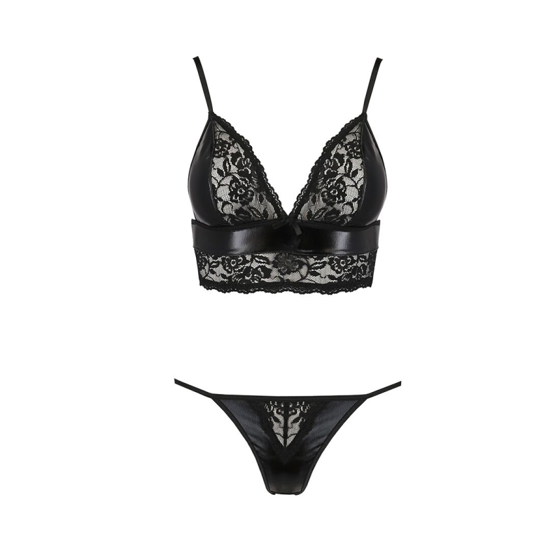 Комплект Passion ASUNA SET L/XL, чорний колір