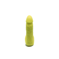 Крафтове мило-член із присоскою Чистий Кайф Yellow size S натуральне