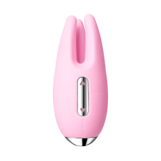 Масажер для чутливих зон Svakom Cookie Pale Pink – розмір 10×4см, 3 рівні інтенсивності вібрацій