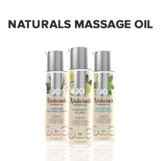 Масажна олія JO Naturals Massage Oil Coconut&Lime з натуральними ефірними оліями 120 мл
