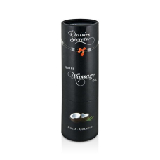 Масажна олія Plaisirs Secrets Coconut (59 мл) з афродизіаками, їстівна, подарункова упаковка