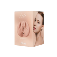 Мастурбатор 2в1 вагіна + попка – Alive Lola Super Realistic Masturbator L Flesh