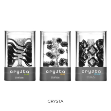 Прозрачный мастурбатор для мужчин Tenga Crysta Block