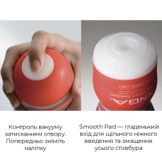 Мастурбатор Tenga Deep Throat Original Vacuum Cup – глибока вакуумна стимуляція