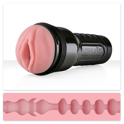 Рожевий мастурбатор вагіна Mini Lotus – Fleshlight Lady