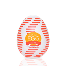 Мастурбатор яйце Tenga Egg Tube – поздовжні лінійні ребра