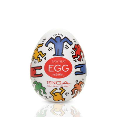 Мастурбатор яйце – Tenga Keith Haring Egg Dance (Тенга текстура Dance)