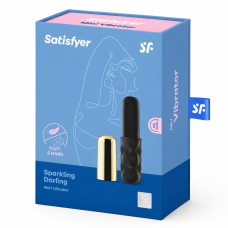 Міні-вібратор Satisfyer Sparkling Darling Gold – 15 режимів