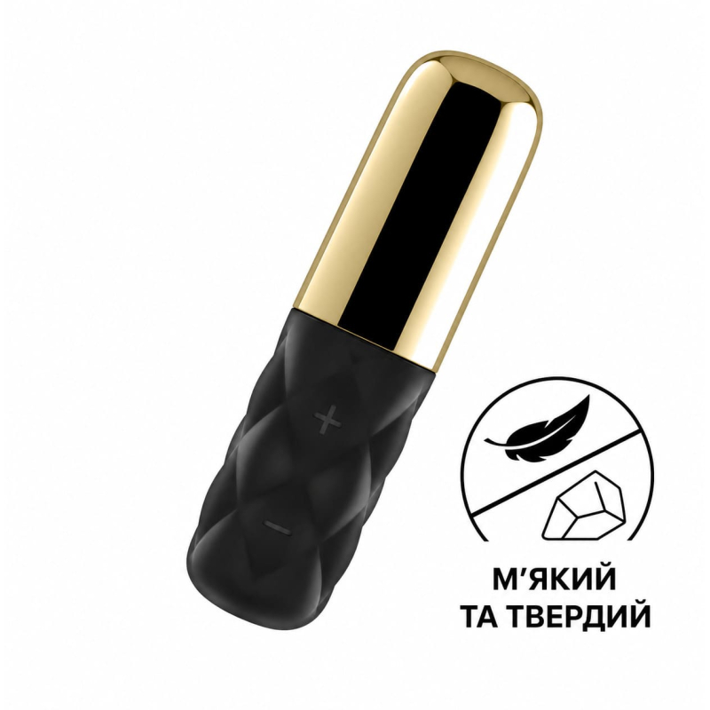 Міні-вібратор Satisfyer Sparkling Darling Gold із 15 режимами вібрації