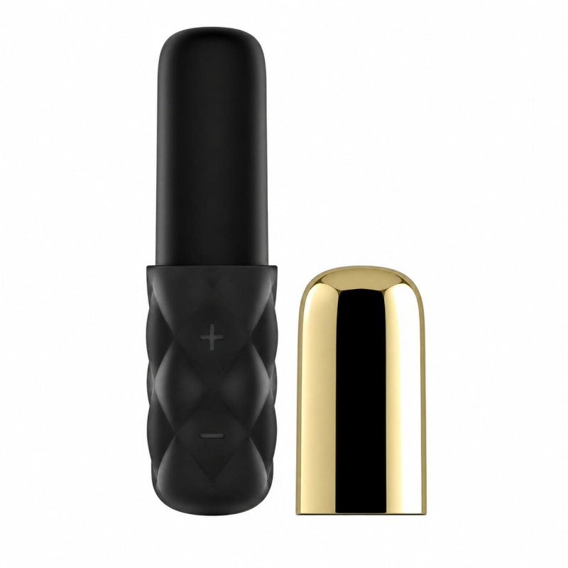 Міні-вібратор Satisfyer Sparkling Darling Gold із 15 режимами вібрації