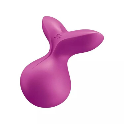 Мини вибромассажер – Satisfyer Viva la Vulva 3 Violet – 12 вибро-режимов
