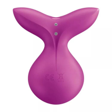 Міні вібромасажер – Satisfyer Viva la Vulva 3 Violet – 12 вібро-режимів