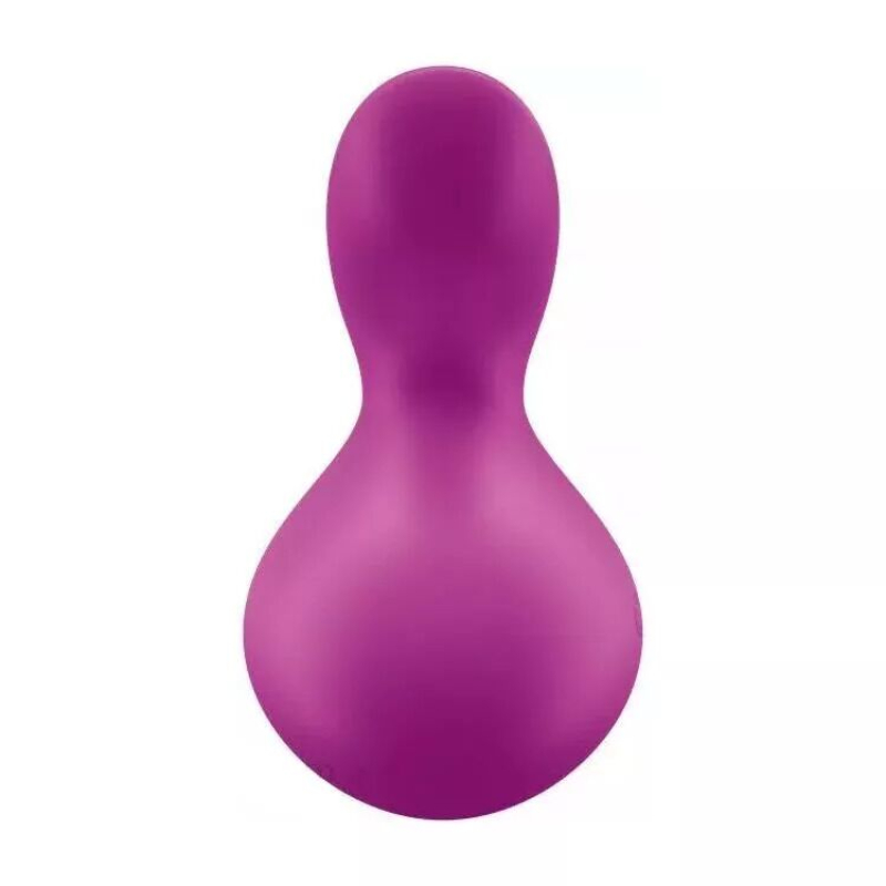 Міні вібромасажер – Satisfyer Viva la Vulva 3 Violet – 12 вібро-режимів