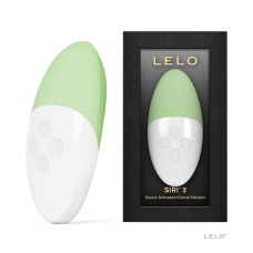 Музичний вібратор для клітора – LELO SIRI 3 Green – вібрації в ритмі звуків без смартфона
