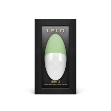 Музичний вібратор для клітора – LELO SIRI 3 Green – вібрації в ритмі звуків без смартфона