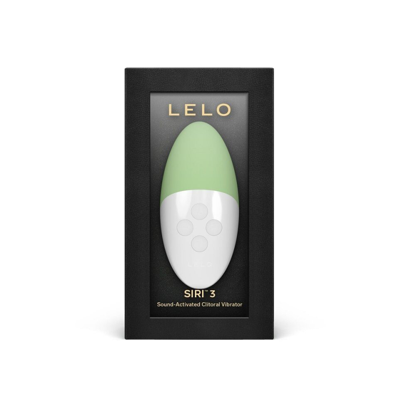 Музичний вібратор для клітора – LELO SIRI 3 Green – вібрації в ритмі звуків без смартфона