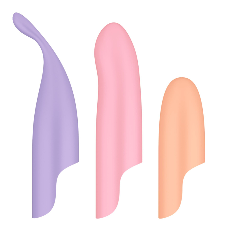 Набір 4-в-1 – Satisfyer Playful Four, вібратор та 4 насадки, 12 режимів роботи