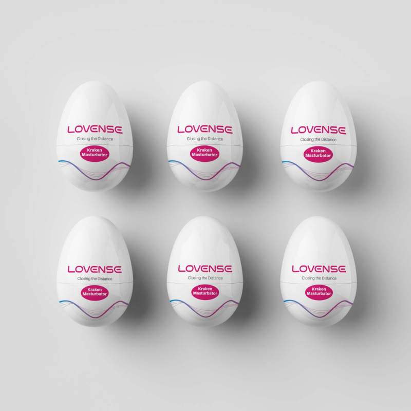Набір яєць мастурбаторів 6 шт – Lovense Kraken Masturbator Egg Box