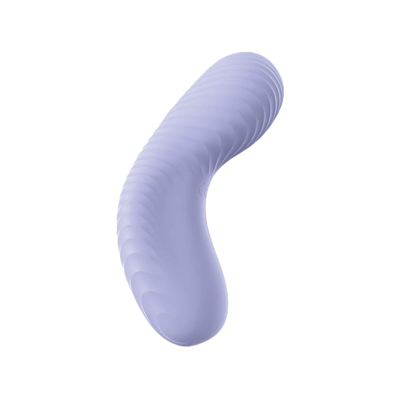 Накладний вібратор – Fun Factory LAYA III Soft Violet – з ефектом постукування, багатофункціональний