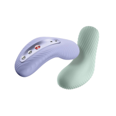 Накладний вібратор – Fun Factory LAYA III Soft Violet – з ефектом постукування, багатофункціональний