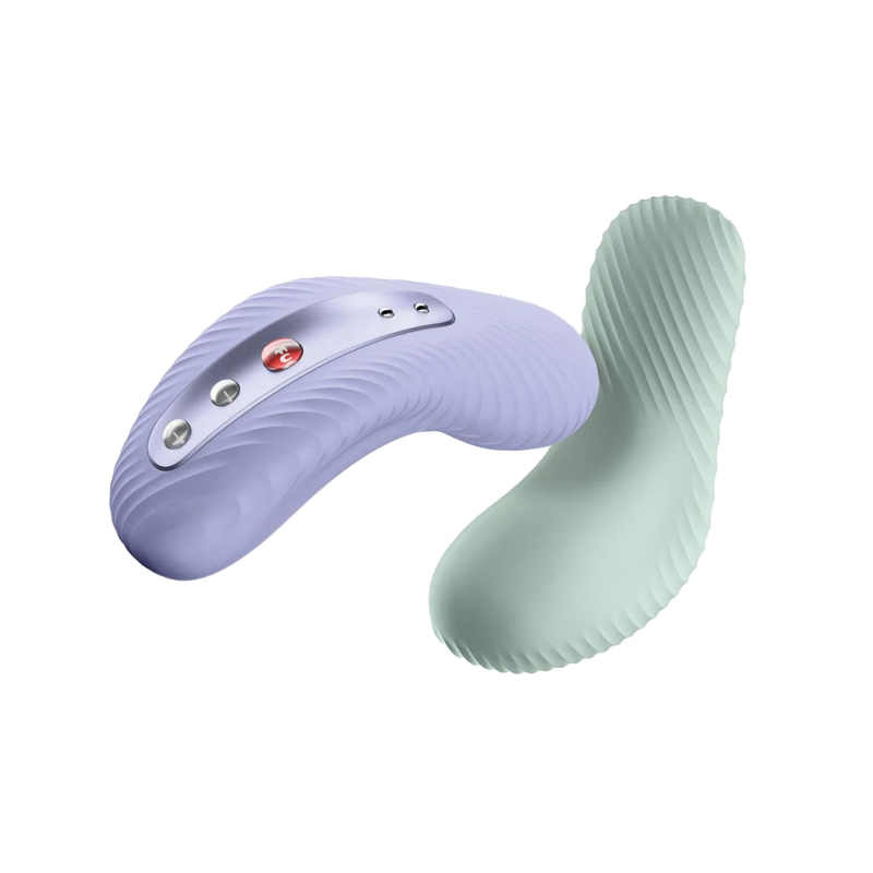 Накладний вібратор – Fun Factory LAYA III Soft Violet – з ефектом постукування, багатофункціональний