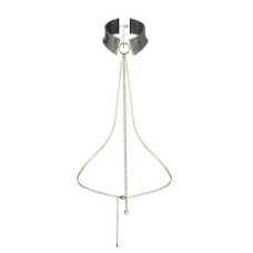 Ожерелье–воротник Bijoux Indiscrets Desir Metallique Collar – Чёрный цвет