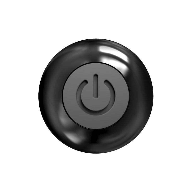 Потужна вібропуля – PowerBullet Pretty Point Black – 10 вібро-режимів, безшумна робота