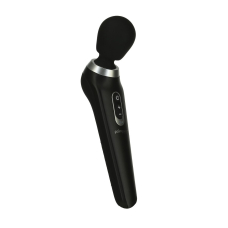 Мощный вибратор PalmPower Extreme Black с 12 вибро-режимами, надежный моторчик, высококачественный силикон