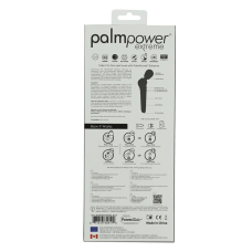 Мощный вибратор PalmPower Extreme Black с 12 вибро-режимами, надежный моторчик, высококачественный силикон