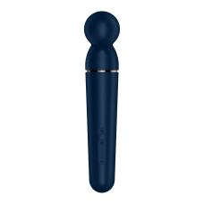 Потужний вібромасажер – Satisfyer Planet Wand-er Blue/Rosegold – 10 режимів вібрації, 6 інтенсивностей