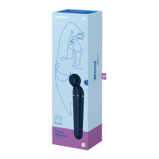 Мощный вибромассажер – Satisfyer Planet Wand-er Blue/Rosegold – 10 режимов вибрации, 6 интенсивностей