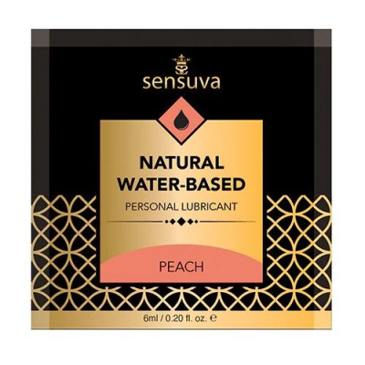 Пробник Sensuva – Natural Water-Based Peach (6 мл)