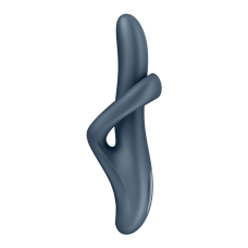 Satisfyer Heat Flex 4 Grey – Вибратор с ротацией и подогревом до 39°C