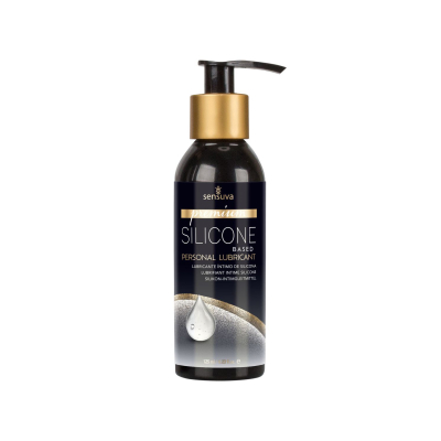 Силіконова змазка Sensuva Premium Silicone (125 мл), без гліцерину, парабенів і ментолу