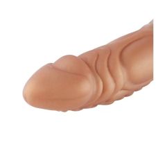 Силіконовий дилдо Hismith Slightly Curved, Monster Series, довжина 21 см