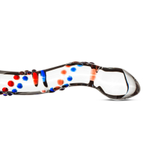 Скляний фалоімітатор Gildo Glass Dildo No. 3, довжина 18.5 см