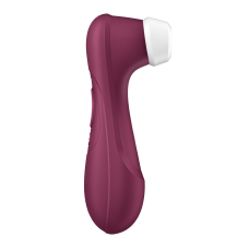 Смарт вакуумний кліторальний стимулятор – Satisfyer Pro 2 Generation 3 Connect App Wine Red – керування з телефона