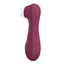 Смарт вакуумний кліторальний стимулятор – Satisfyer Pro 2 Generation 3 Connect App Wine Red – керування з телефона