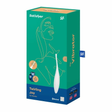 Смарт-вібратор для клітора Satisfyer Twirling Joy White