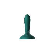 Смарт-вибратор – Zalo Flora Smart Pad Turquoise Green – подогрев до 42 °C, 9 моторов