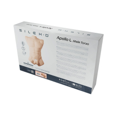 Торс з фалоімітатором на присосці SilexD Apollo L Male Torso Caramel, довжина 17.8 см