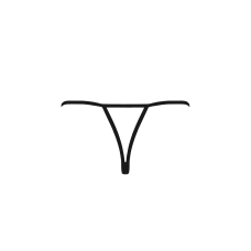 Трусики мереживні з доступом Passion Exclusive VIOLANTE THONG 2XL/3XL, чорний колір