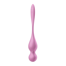 Вагінальні смарт-кульки з вібрацією Satisfyer Love Birds 1 Connect App Pink, 78 г