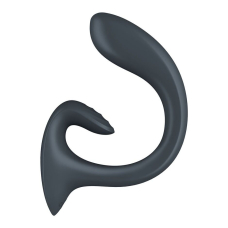 Вагінально-кліторальний вібратор – Satisfyer G for Goddess 1 Dark Grey – гнучкий стовбур, 12х2 режимів
