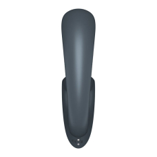 Вагінально-кліторальний вібратор – Satisfyer G for Goddess 1 Dark Grey – гнучкий стовбур, 12х2 режимів